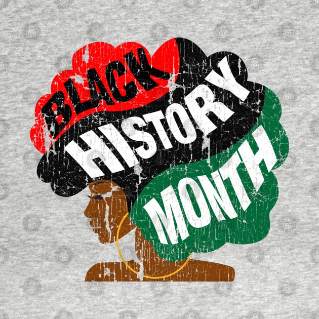 Black History Month Afro by blackartmattersshop